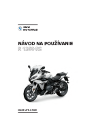 BMW R1250 RS - Navod na pouzivanie SK 2022